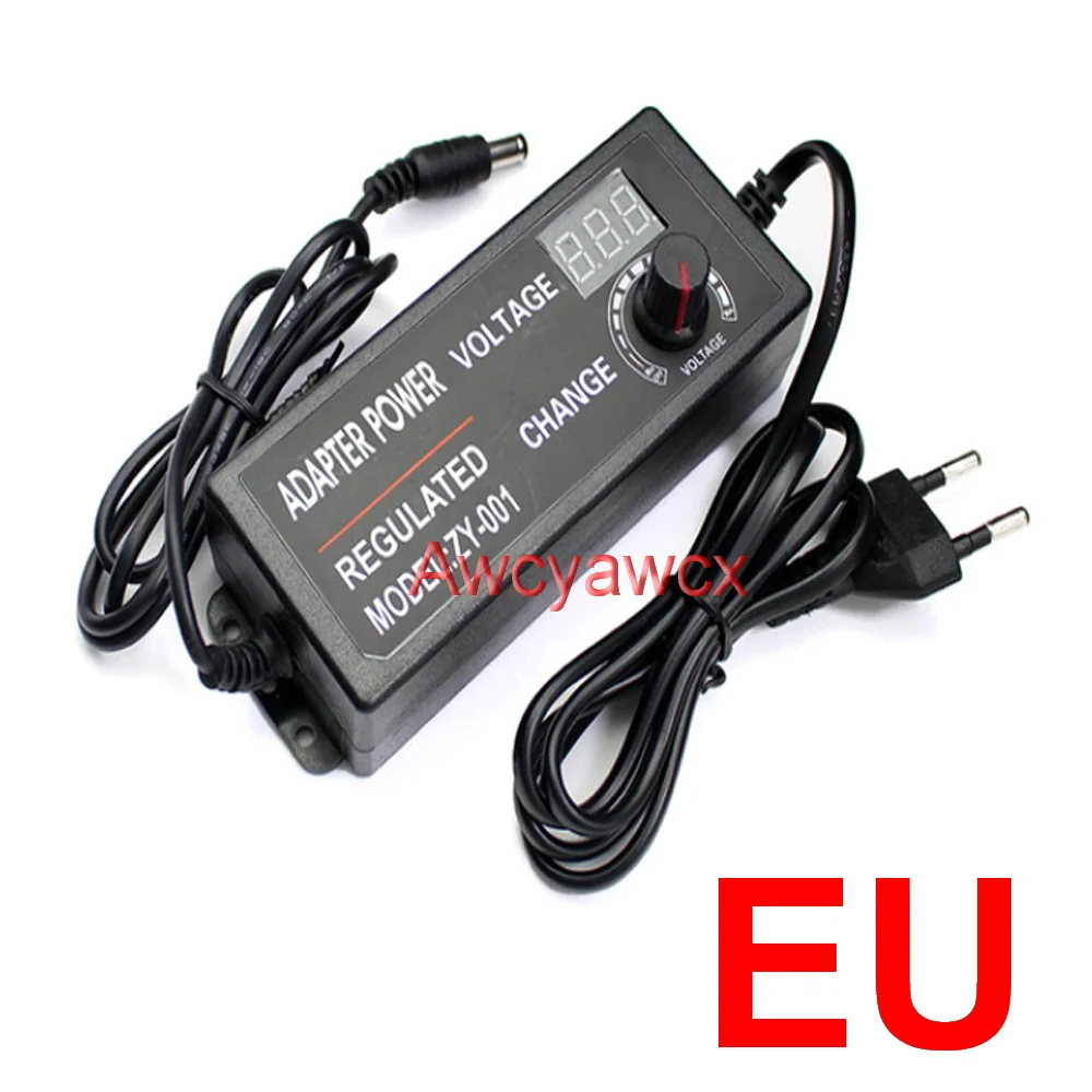 Adjustable 3V-24V AC to DC Power Supply 100V-240V to 12V 3V 5V 6V 9V 12V 15V 24V 2A 3A 5A Universal Adapter power switching adapter