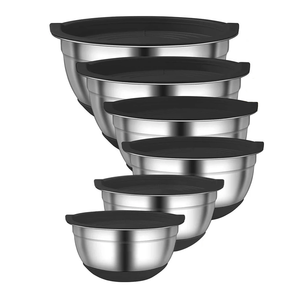 Cuencos Para Mezclar De Acero Inoxidable Finedine (juego De | Cuotas