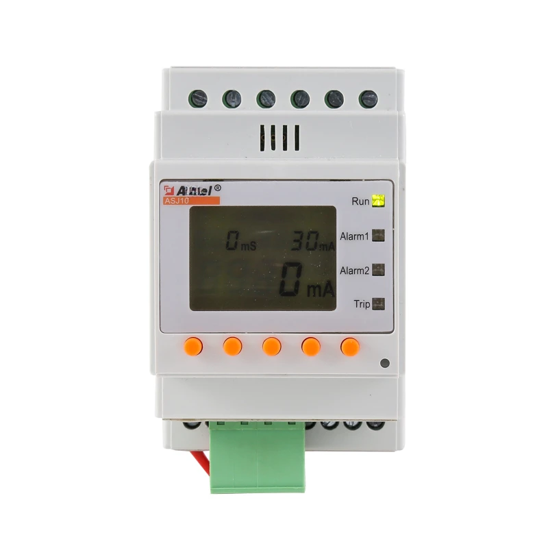 

Acrels ASJ10L LD1A Din Rail A Type Earth Leakage LCD Display Residual Current Operated Relay Solid State Relay For Industry Port