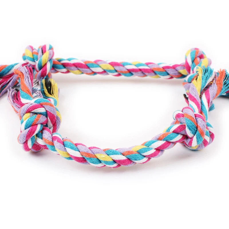 Double Knot Cotton Pet Rope Toy 3