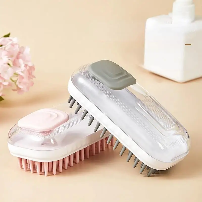 

Pet Bath Brush Dog Scrubber Pet Silicone Bath Brush Dog Massage Brush Cat Foaming Bath Brush Pet Fur Grooming Cleaning Supplies