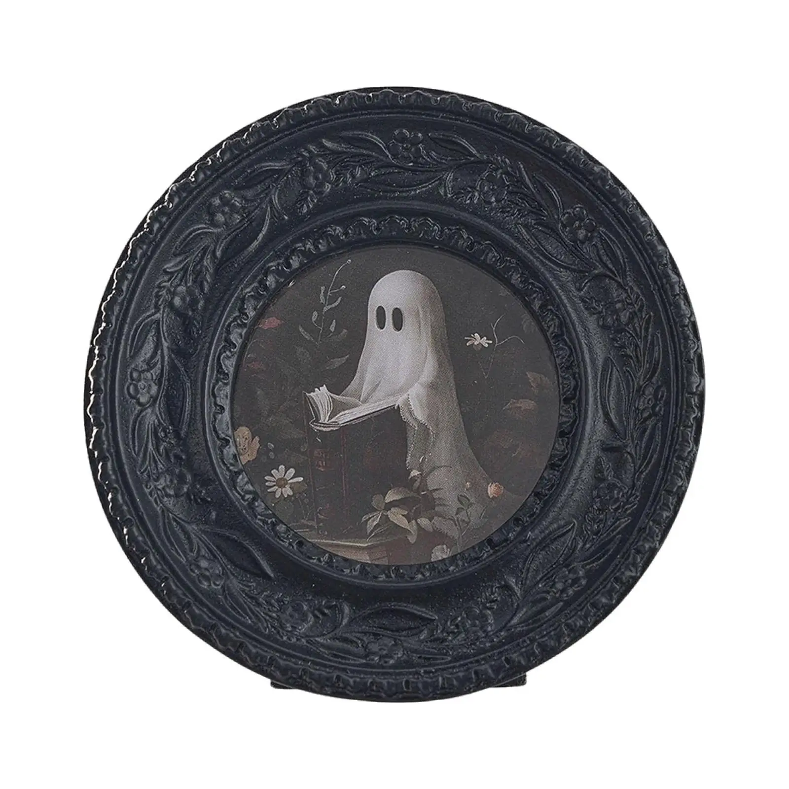 Retro Design Picture Frame Wall Hanging Craft Multifunction Photo Frame for Anniversary Office Gathering Housewarming Bathroom