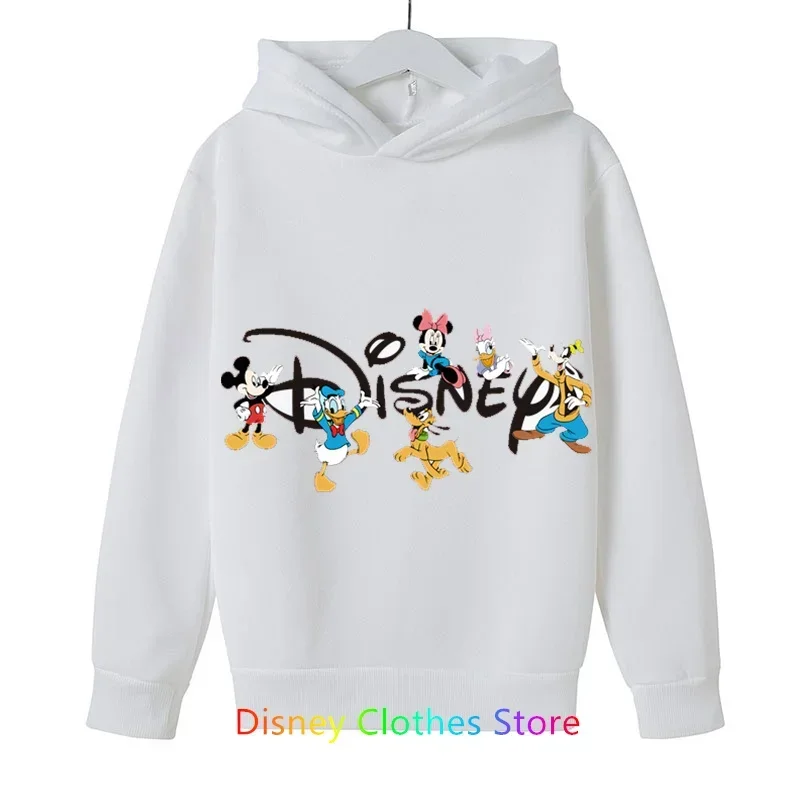 Letnia moda bawełniana dziecięca kreskówka koszulka z okrągłym dekoltem z krótkim rękawem Disney Anime Mickey Mouse klubowy wzór