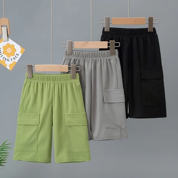 Kids Cargo Pocket Shorts 1