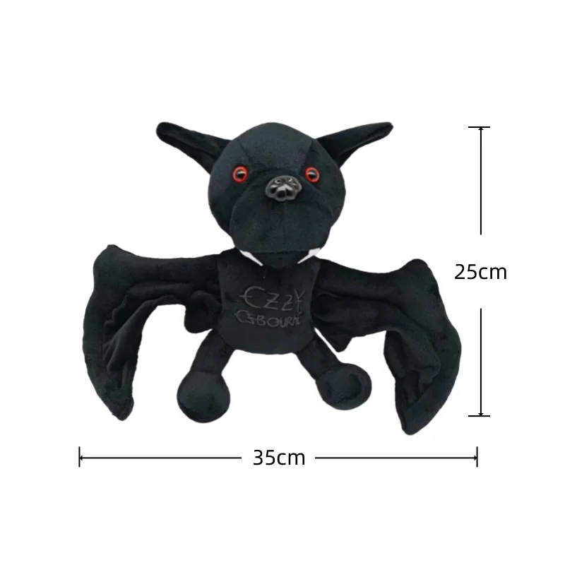 2025 New Ozzy Osbourne Bat Plush Toys Halloween Bat Stuffed Dolls