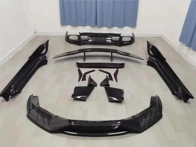 

Body Kit For Lamborghini Huracan LP580 LP610 2014-2020 Bumper Front Lip Splitters Rear Diffuser Side Skirt Spoiler Carbon Fiber