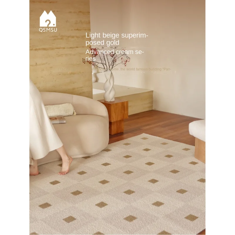 

TLL Advanced Cream Carpet Hall French Style Wool Italian Bedroom