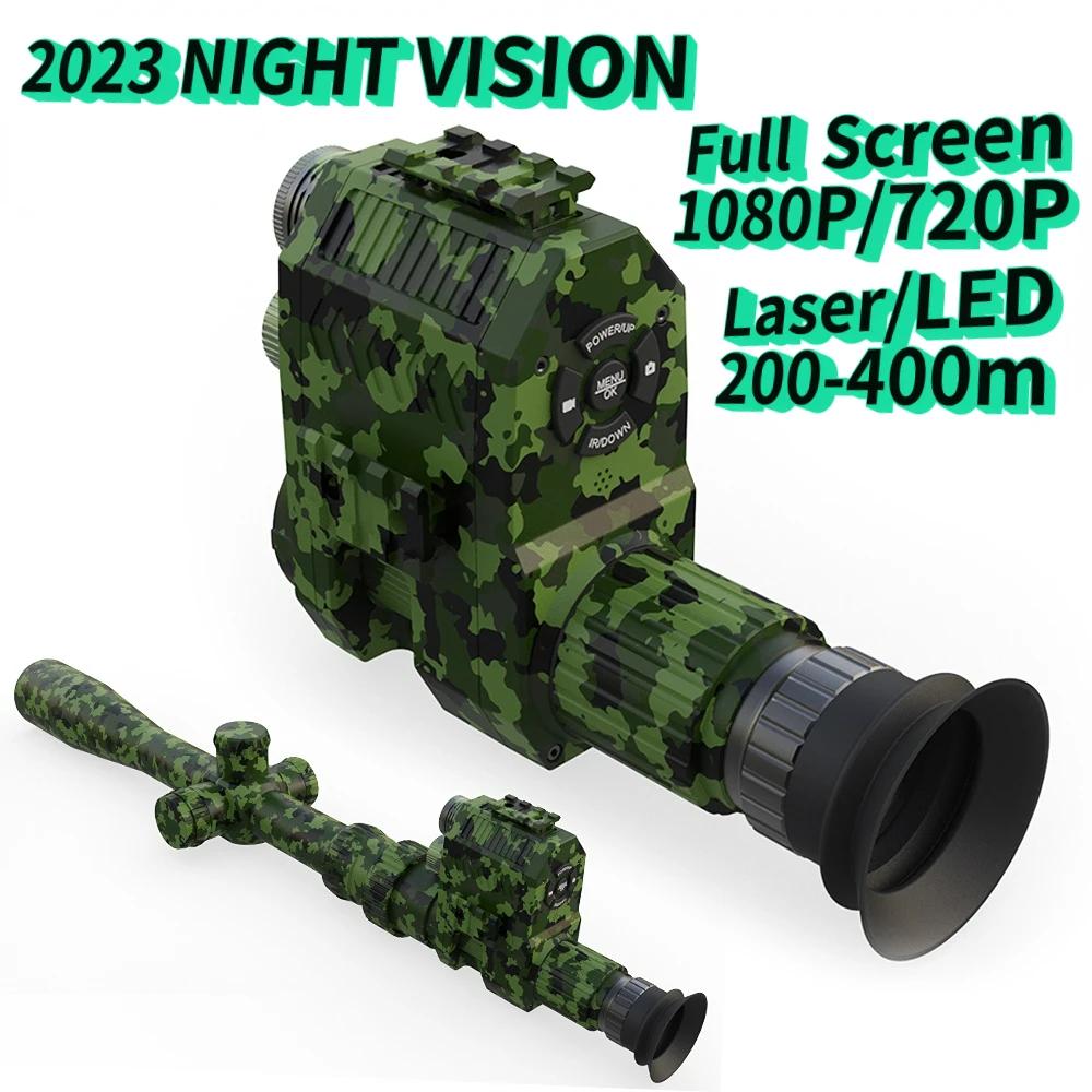 

Megaorei NK007 Series Optical Night Sight Hunting Camera Night Vision Scope HD1080P Monocular Telescope With 850nm Laser IR