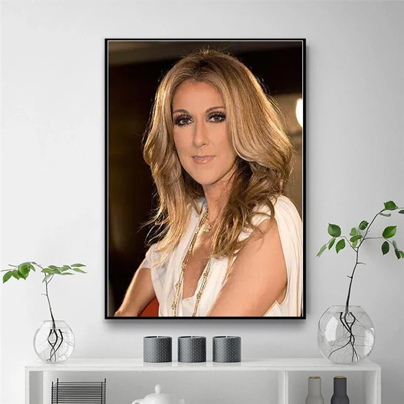 5D DIY Diamond Painting Celine Dion Music Singer Full Drill Square Round Cross Stitch Embroidery Rhinestones Pictures Home Decor