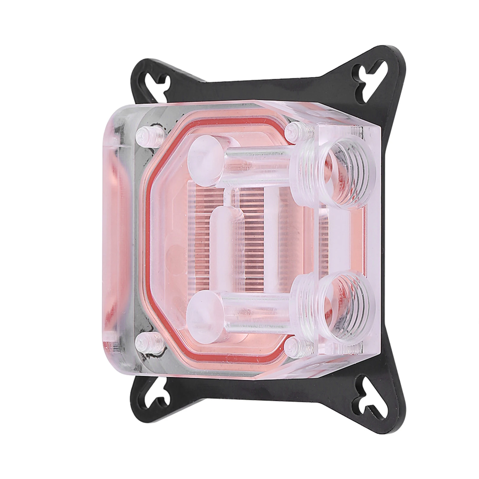 PC Water Cooling Block, Heat Resistant CPU Water Block, Computer CPU Water Cooling Block, Computer Water Cooler, Universal CPU Water Block for Intel AMD CPU Water Cooling System
