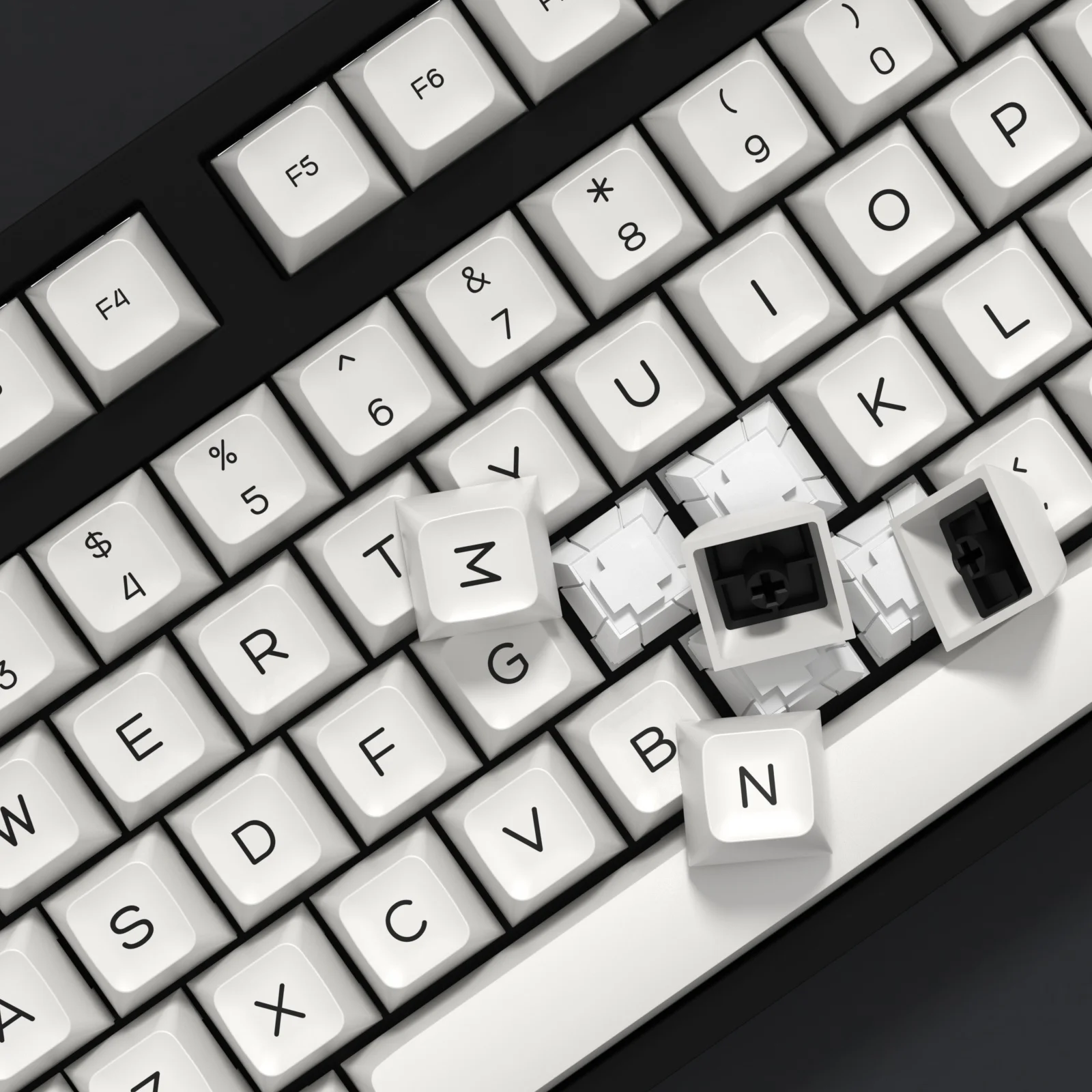 KBDiy 161 キー/セット SA プロファイル GMK BOW キーキャップ