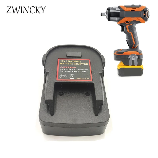 For Black & Decker 20V Lithium Battery Adapter to RIDGID AEG 18V Power Tools  (Not include tools and battery) - AliExpress