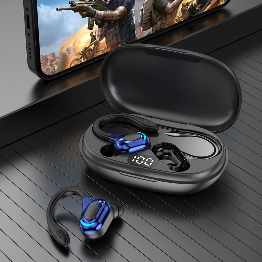 Language Translator Headphones BT 5.0 AI Real-Time Translation Earphone High Accuracy Translator Earbuds for Travel Business