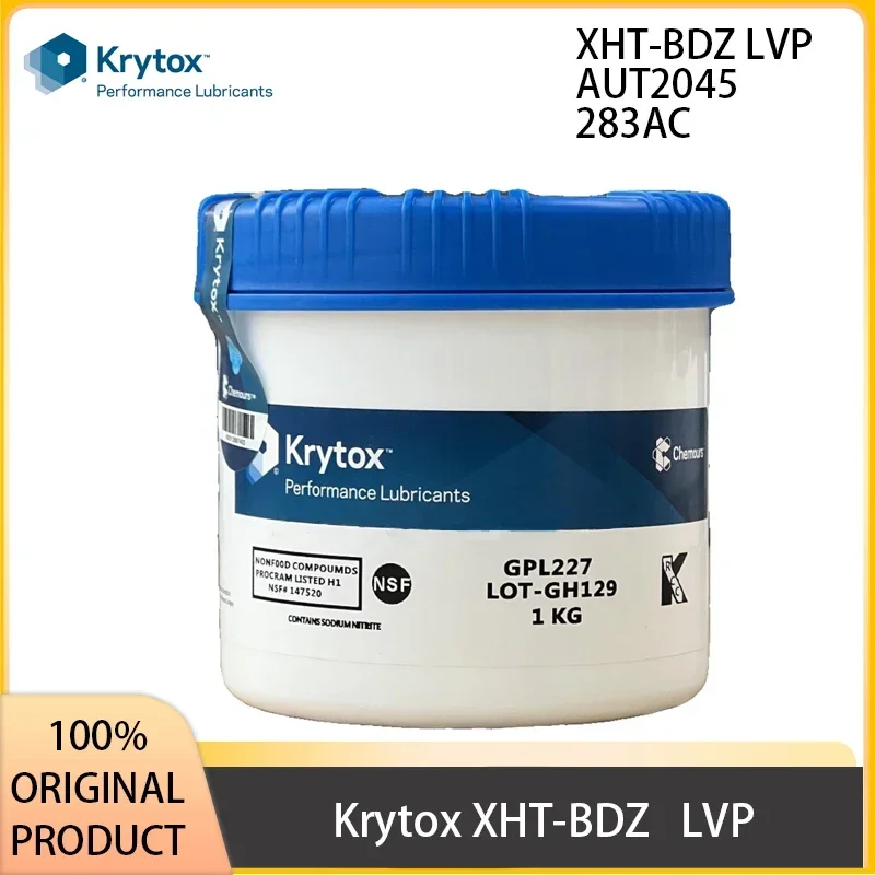 Krytox XHT-BDZ LVP AUT2045 283AC Perfluoropolyether Satellite Bearing Grease USA Original Genuine
