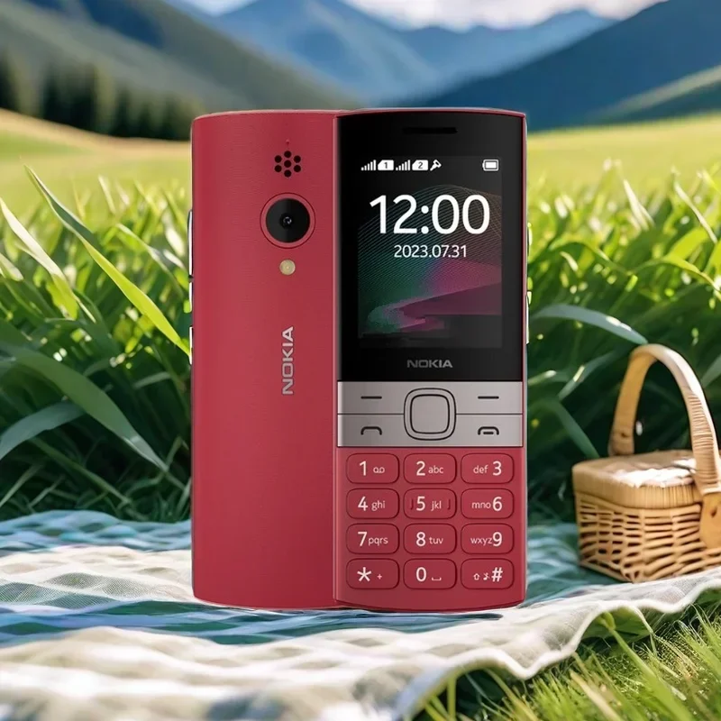 150- dual-mode elderly mobile phone keypad student network function spare phone