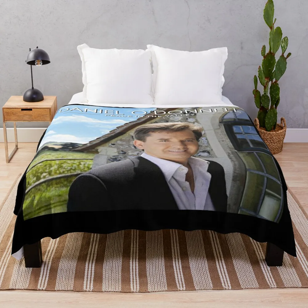 

Daniel O'Donnell Peace in the Valley Throw Blanket Soft Plush Plaid Nap heavy to sleep Multi-Purpose anime Blankets