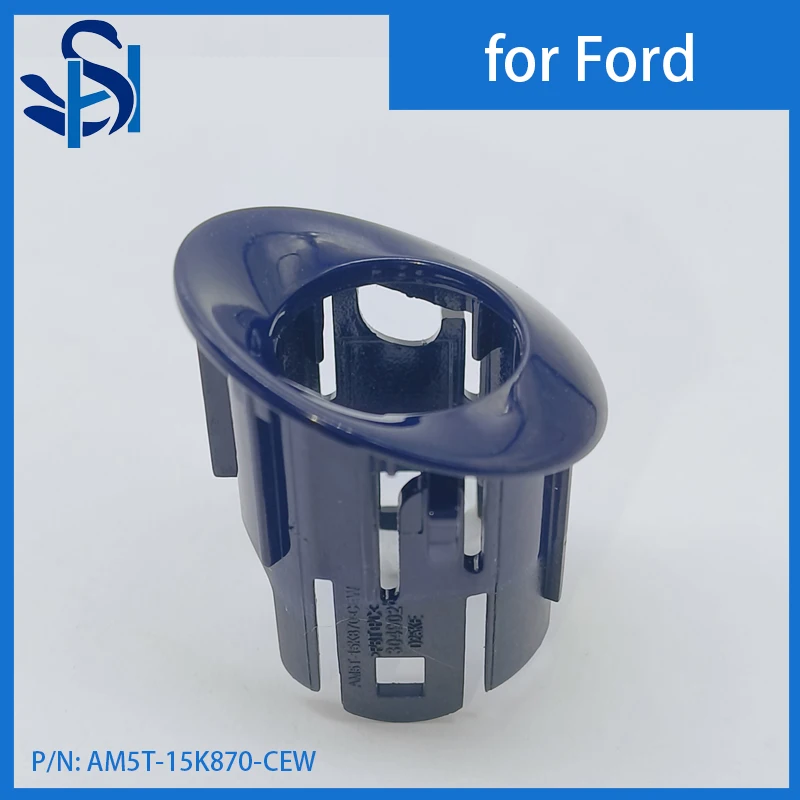 Color Blue PDC Parking Sensor Holder Bracket AM5T-15K870-CEW For Ford
