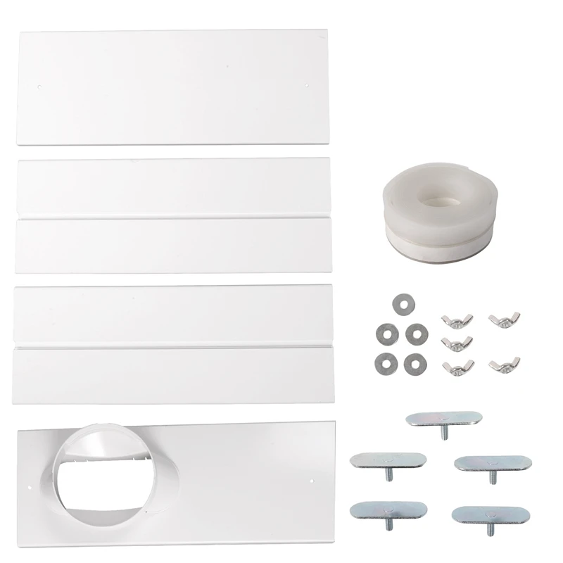 

Оконный адаптер, соединитель для выхлопного шланга, наборы горки для окон, пластина для портативного кондиционера, аксессуары для кондиционера