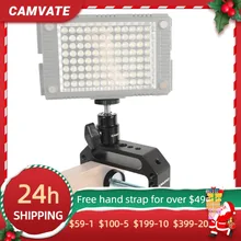 

CAMVATE Camera Universal Super C-Clamp Support Clip (Extended Edition) With 1/4"-20 Ball Head Holder &1/4"-20 3/8"-16 Threads