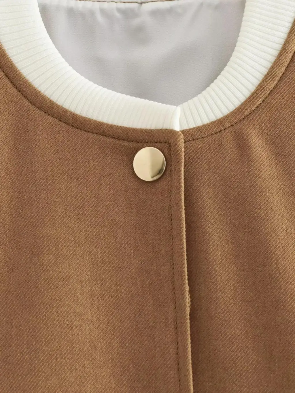 Women's Bombers Jackets Coat Khali Short Outwear Long Sleeve Vintage Vested Female Kurtki Casual Loose Korean zaaztrafins Jacket