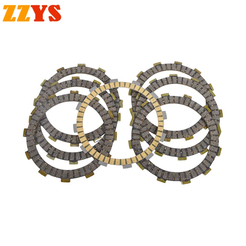 

Motorcycle Friction Clutch Plate Kit For HONDA FMX650 RD12 FMX 650 FX650 Vigor 650 RD09 FX 650 NX650 Dominator RD02 NX 650 RD08