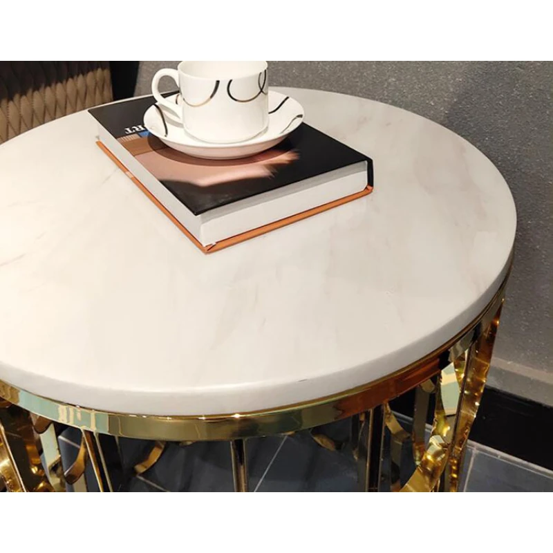 Рисунок 6 - Новейший Мраморный Круглый стол из нержавеющей стали