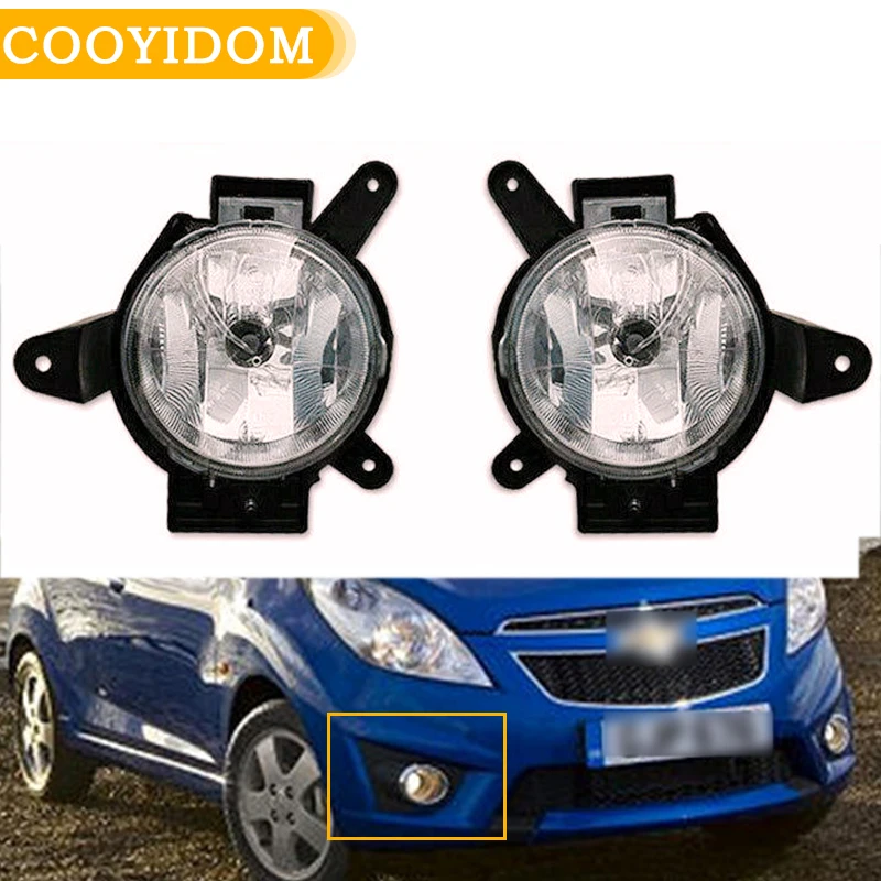 Car Headlights Drl Daytime Running Light Fog Lamp Front Bumper Fog