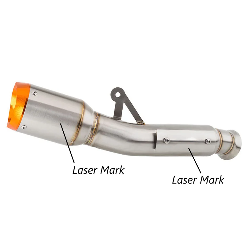 

Motorcycle Exhaust System For KTM DUKE 790 Muffler Pipe Slip-on Escape Moto Middle Link Tube KTM790 ADV 890 Adventure Laser Mark