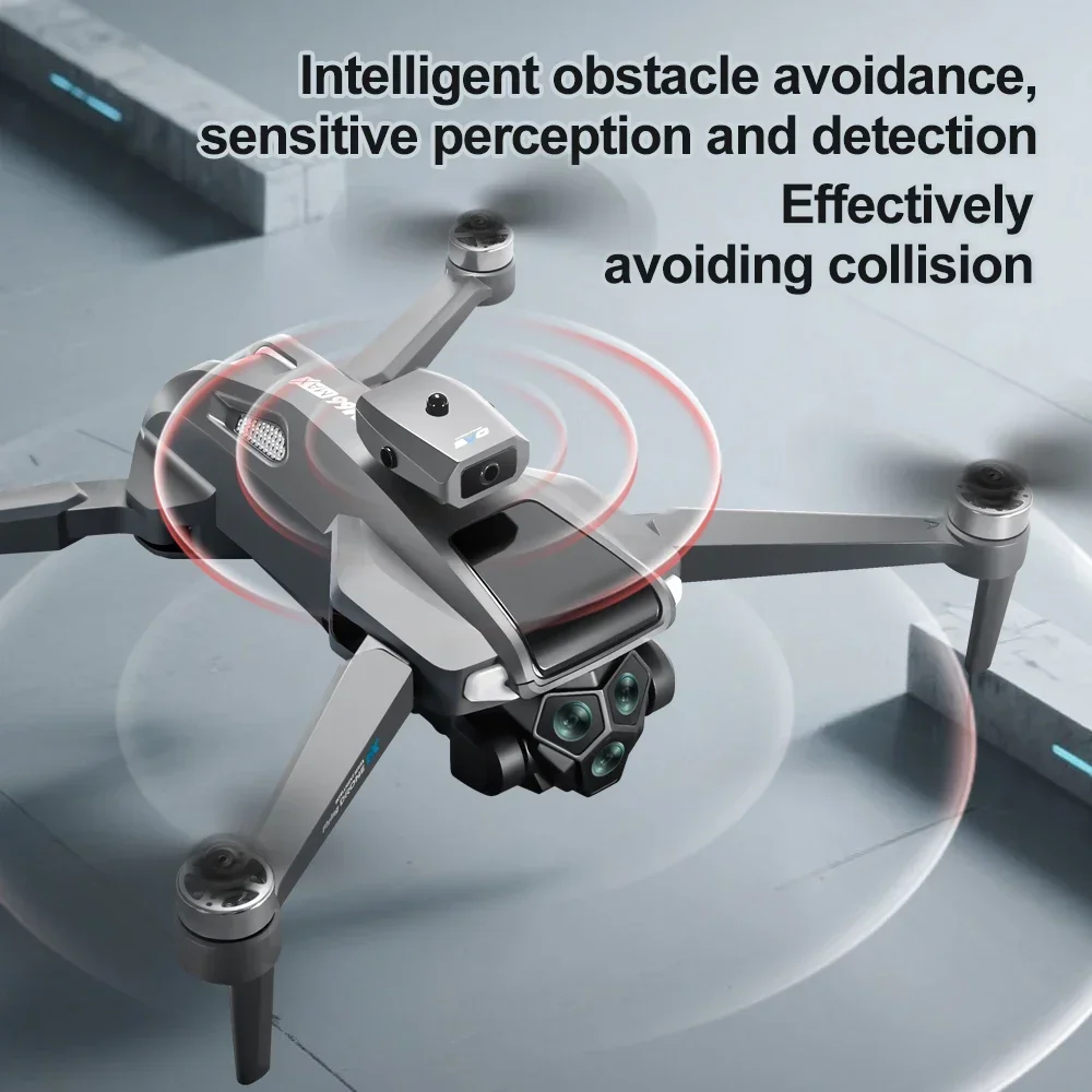 Drone con fotocamera 4K HD, pieghevole, telecomando 2.4G, batteria 3000mAh, 20 min di volo