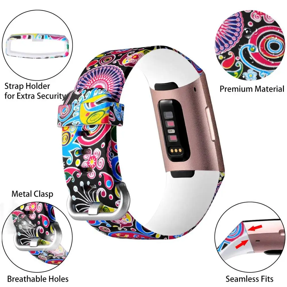 Glamour Bracelet For Fitbit Charge 6