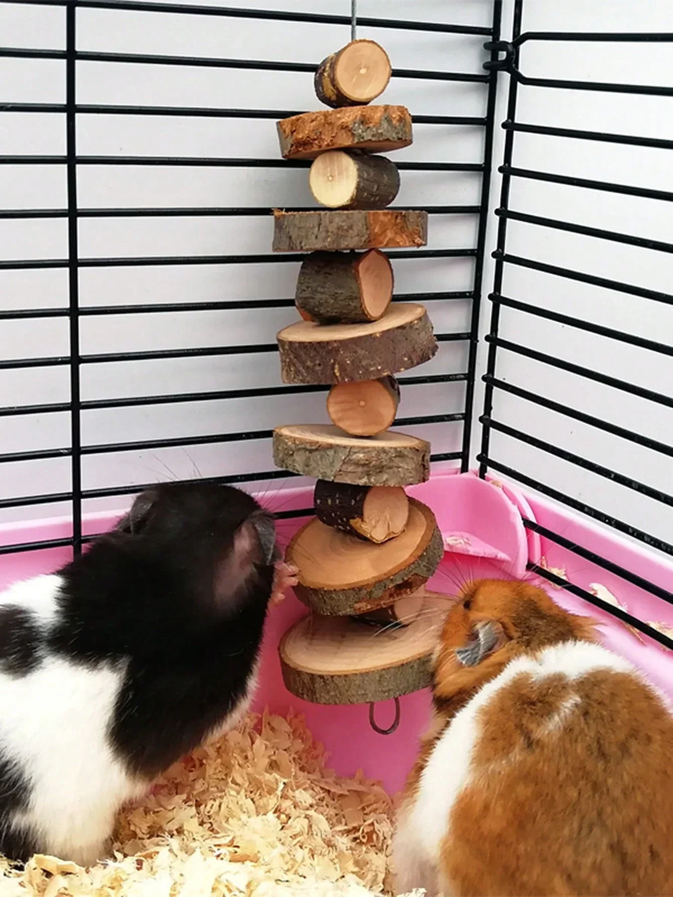 Hamster Rabbit Chew Toy Natural Wood Sticks for Small Pet Chinchilla Guinea Pigs Squirrels Tooth Grinding Toy Pet Supplies