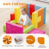 18pcs Modular Kids Play Couch, Blocks Theme Foam, Children's Sofas 5