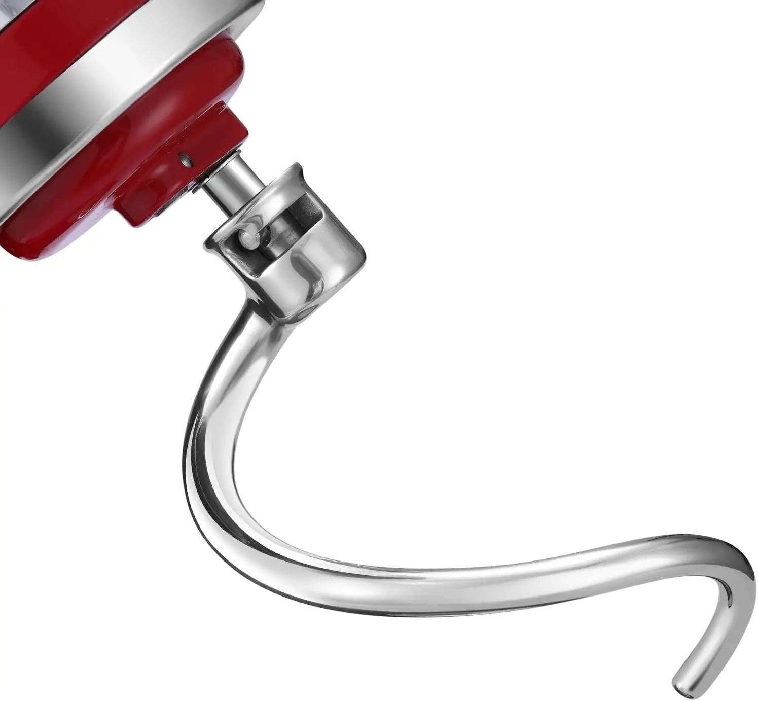 Dishwasher Safe Stainless Steel Dough Hook Attachment for KitchenAid 7 Quart Bowl Lift Stand Mixer Replacement Parts Bread Hook Mixer Accessories
