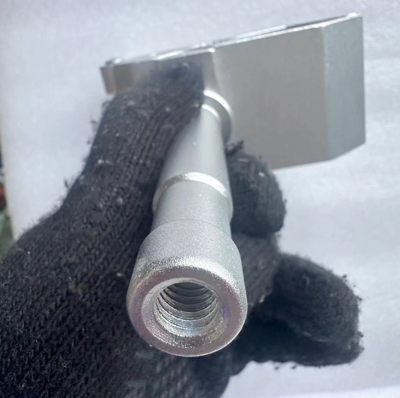 Heavy Duty Python Pipe Clamp open 10-60mm with 5/8" Baby Pin Stud
