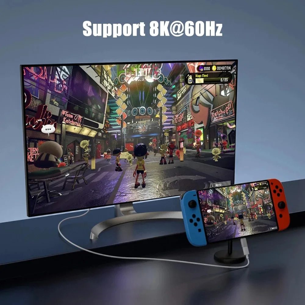 USB 4.0 PD 140W USB-C to USB-C 40Gbps 8K@60Hz OTG Fast Charging Adapter Converter For MacBook iPad Pro Samsung Xiaomi Data Sync