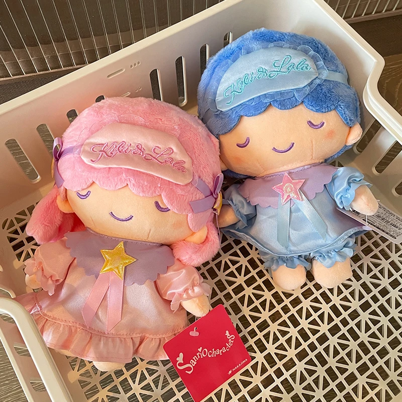 Sanrio Little Twin Star Lala Kiki Dream Party Series Doll Cute Plush Toy Kawaii Fluffy Farcito Soft Pillow Girl Regali Di Compleanno