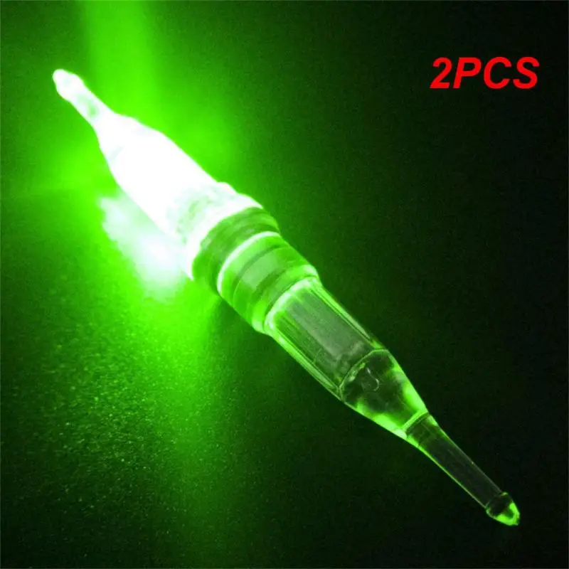 2PCS Colors Mini LED Flashing Light Deep Drop Squid Lure Lamp Sea Accessories AttractingFish Lights