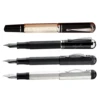 MAJOHN P138 Classical Plated Fountain Pen Piston inking Octahedral Etching Pattern EF/F/M/Flat No.6 Nib school office supplies 2