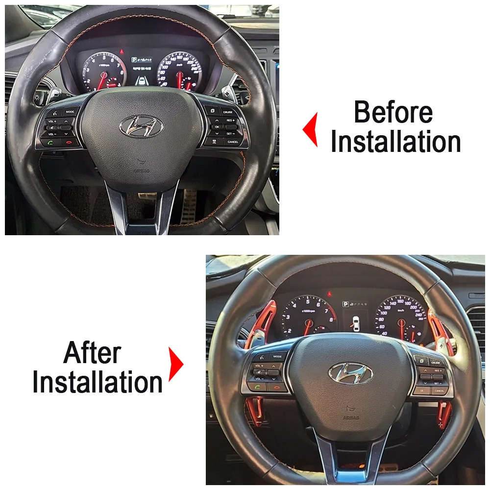 レザーギアシフトノブ 46720 C1200 ソナタ2015 2017用 Leather Gear Shift Knob 4672 並行輸入品