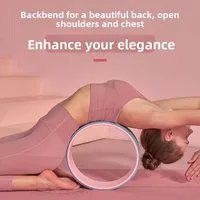 Fitn Yoga Wheel Babend Home Exercise Pilates Circle Ba Bend Roller Cylinder Yoga Equipment for Beginners And Experts