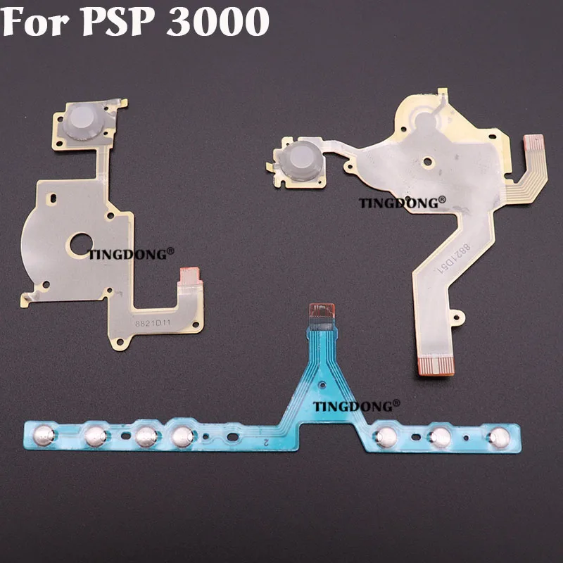 Per Psp 3000 Pulsanti Sinistro Destro Funzione Start Home Volume Pcb Tastiera Cavo Flessibile Per Sony Psp 3000 / Psp 3004 3001 3008 300X