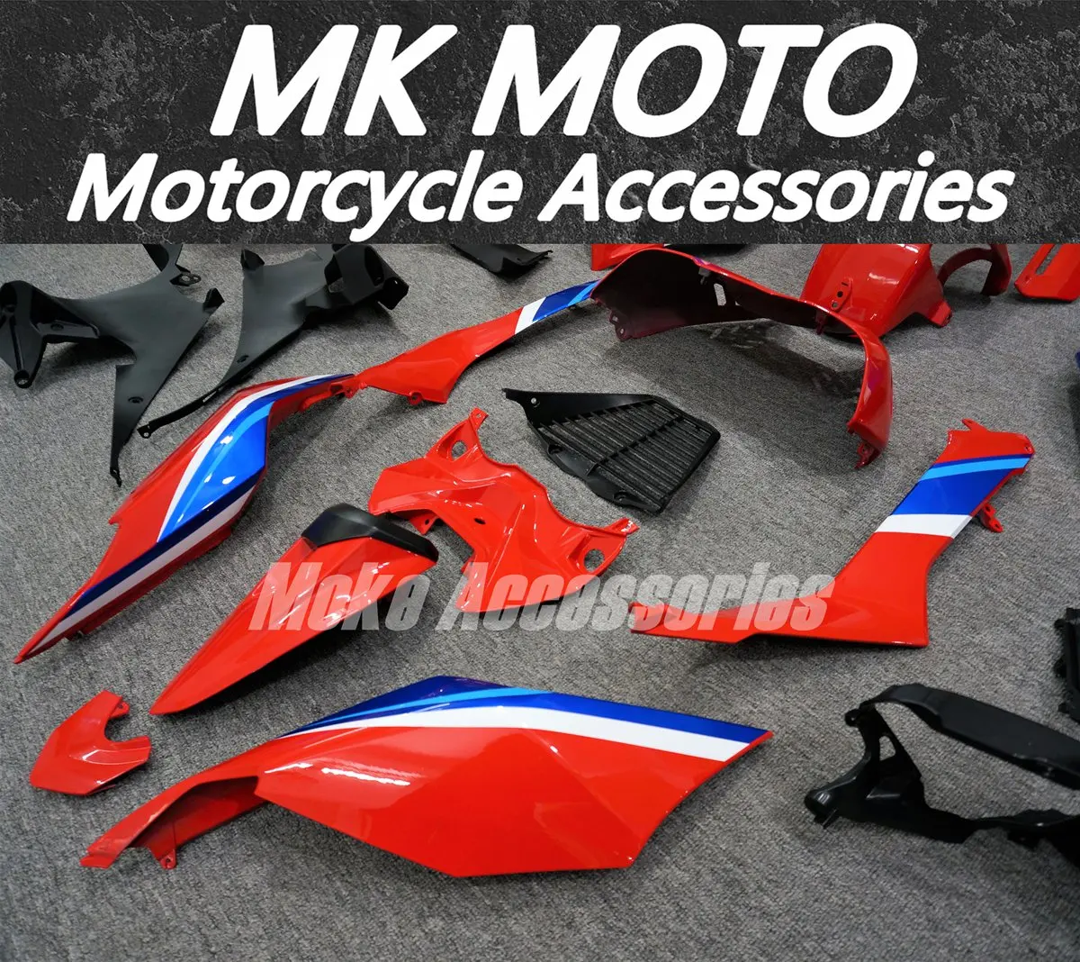 모크 모토 오토바이 페어링 키트 CBR1000RR-R 2025 파이어블레이드 SP 바디워크 세트 인젝션 ABS 레드 블루 화이트