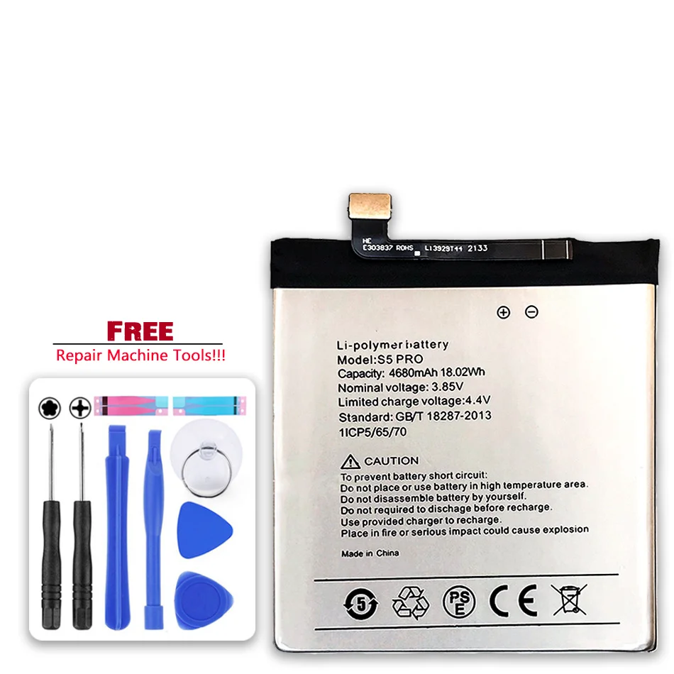 

Battery S5Pro 4680mAh for UMI Umidigi S5 Pro Bateira