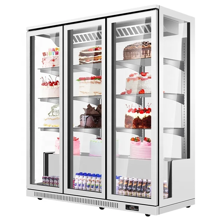 Luxury New Style High Quality Upright Fresh Flower Display Freezer showcase Refrigerator
