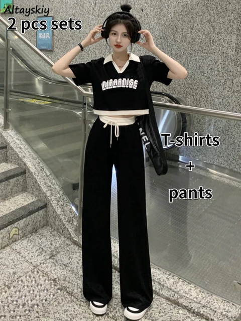 2 Piece Set Women Legging Crop Top  2 Piece Short Sets Women - 2023 Summer  Women 2 - Aliexpress