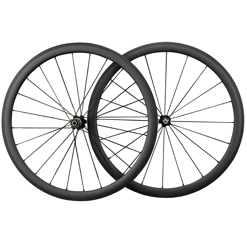 

700c Road bike wheels 38/45/50/60mm carbon wheels road powerway R36 ceramics Bearing 700c wheelset clincher carbon wheels
