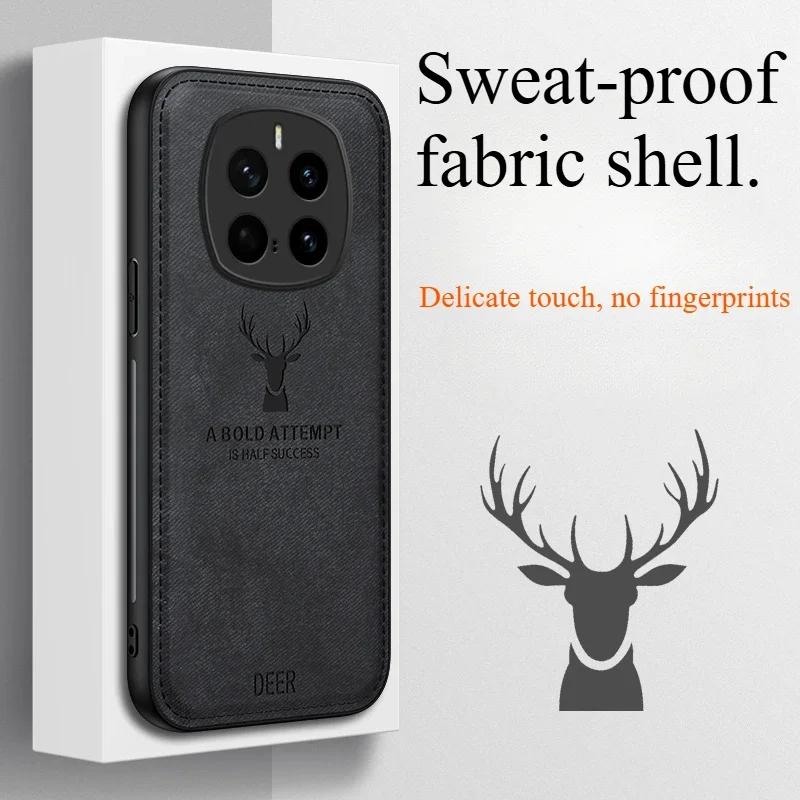 Luxury Retro Deer Pattern PU Leather Shockproof Phone Case