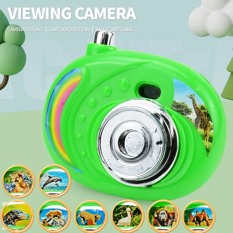 ChildrenViewingCameraCartoonFunCameraStylingToysMini