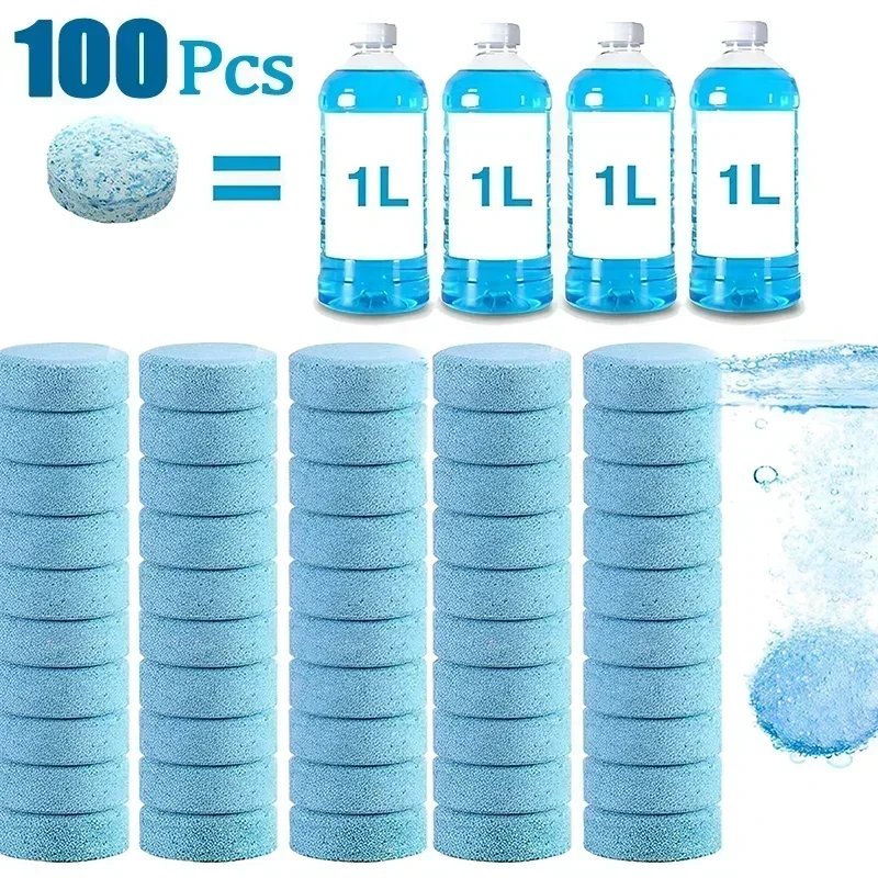 Car Windshield Cleaner Tablet Universal Automobile Glass Water