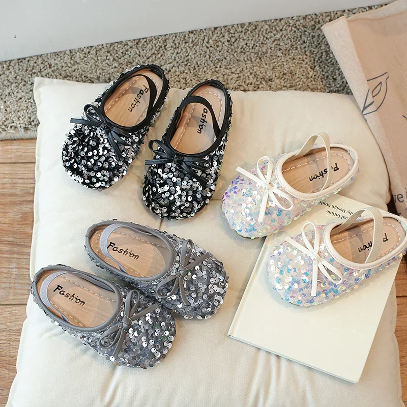 

Sequin Design Girl's Slippers Latest Style Summer Soft Sole Children's Sandals Kids Shoes for Girl Toddler Shoes